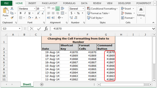 How To Convert Serial Number To Date Format In Excel