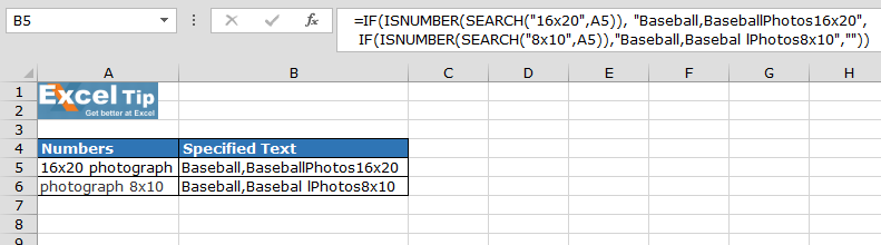 if-a-cell-contains-a-certain-text-then-put-a-specified-number-in-another-cell-microsoft-excel