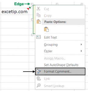 How to add picture in Comment in Excel