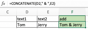How to add cells in Excel