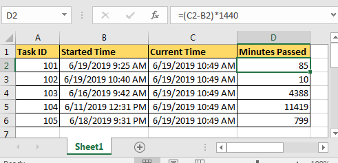 minus minutes in sql