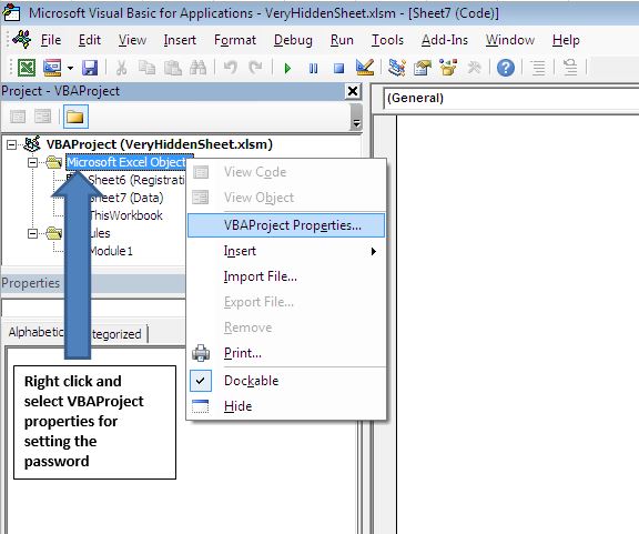 Hide an Excel sheet using VBA in Microsoft Excel and Excel ...