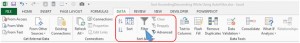 Shortcut to open drop down filter in Excel