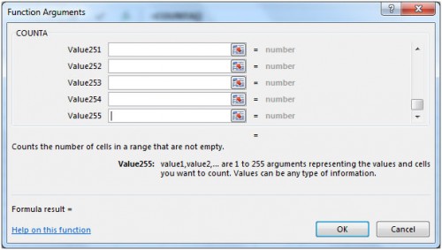 Get The Row Number Of The Last Non Blank Cell In A Column In Microsoft 