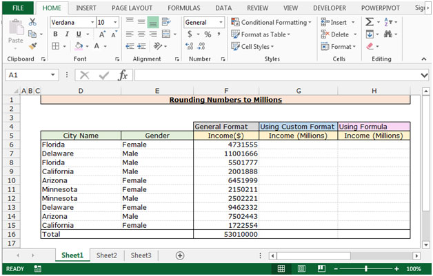 Excel Chart Number Format Millions