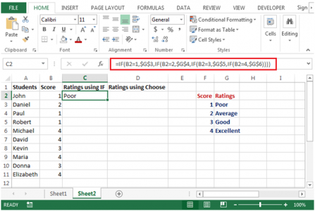 Simplifying Formulas by Reducing the Complexity of IF Functions in ...