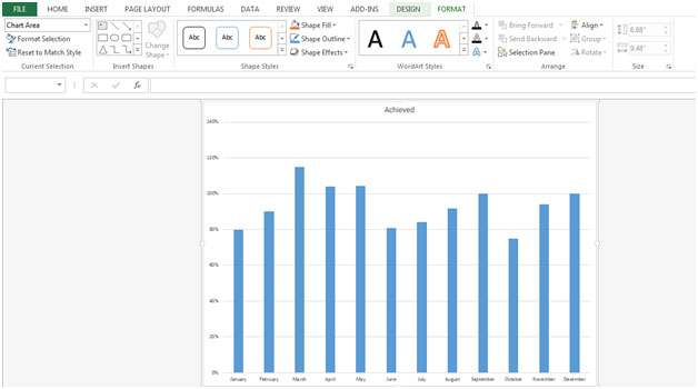 Chart Elements Button Excel