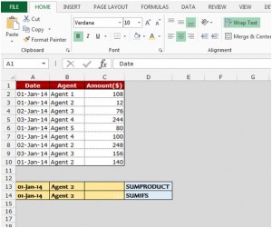 Summing Values from Two Ranges, Based on Two Criteria