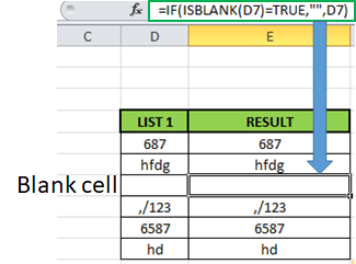 How To Only Return Results From Non Blank Cells In Microsoft Excel