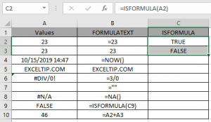 How to use the ISFORMULA Function in Microsoft Excel