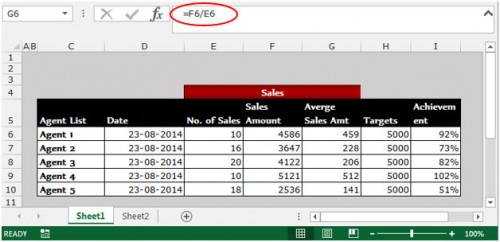 Pasting Values in Microsoft Excel 2010