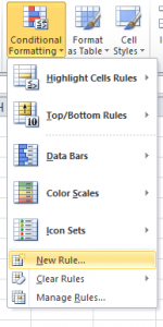 How to use conditional formatting with IF function in Microsoft Excel