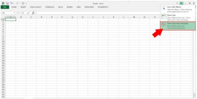 How to Find Excel Tool Bar in Excel 2010