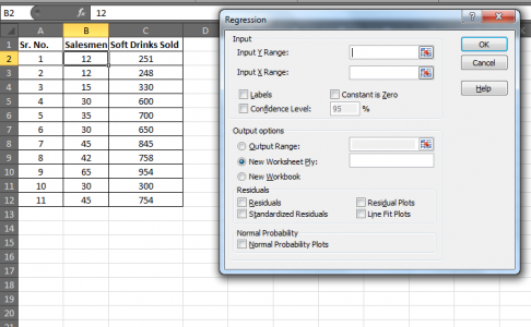 How to do Regression Analysis In Excel