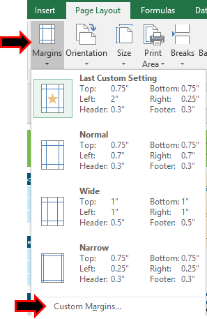 39++ Change the margins of the current worksheet to narrow Free Download