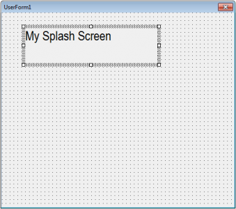 How to Create an Excel Splash Screen