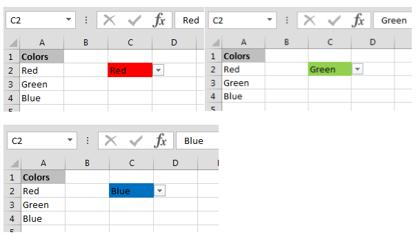 Adding Drop Down List In Excel