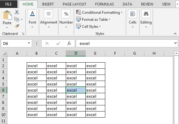 Background Interior Color In Vba