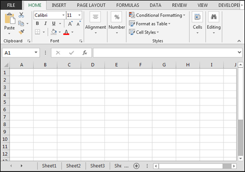 How to Minimize the Excel Ribbon