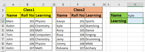 Use VLOOKUP from Two or More Lookup Tables