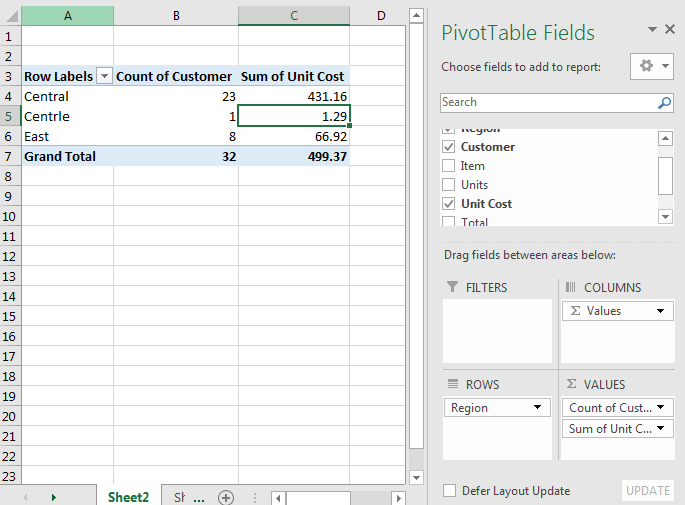 How To Create Pivot Tables In Excel