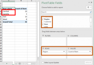 How to create pivot tables in Excel