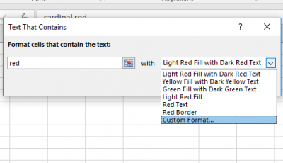 How to Highlight cells that contain specific text in Excel
