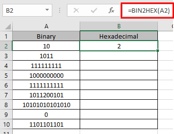 Hexadecimal Base 16 Chart