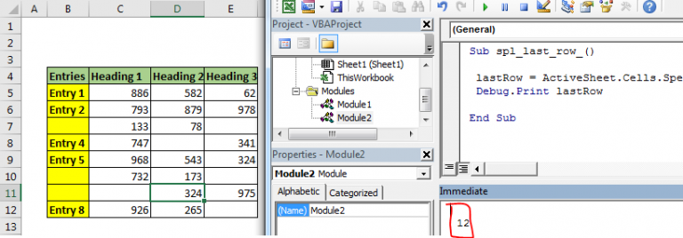 3 Best Ways to Find Last non-blank Row and Column Using VBA