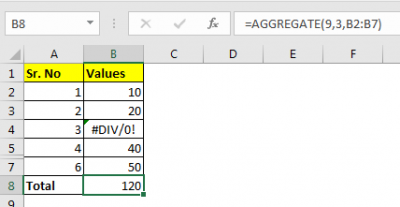How to Use Excel AGGREGATE Function