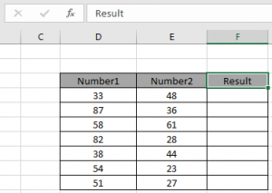 Replace negative numbers with 0 value in Excel