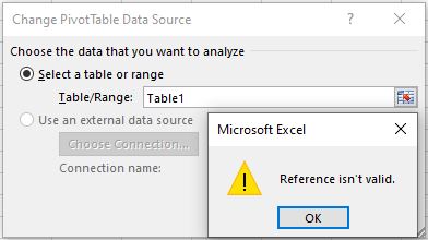 Reference Isn T Valid Excel Error And How To Solve It