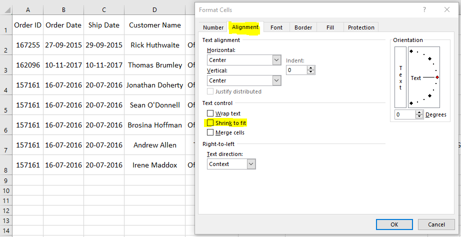 fit text in excel cell fit text in excel cell